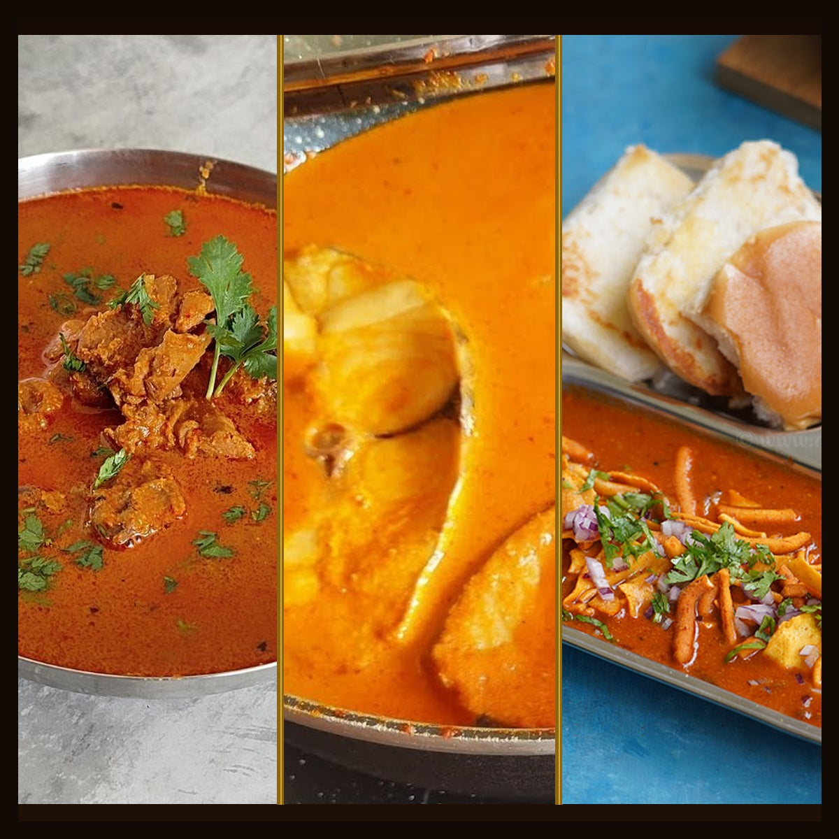 कोकण रत्न कॉम्बो - मालवणी मसाला ५०० ग्रॅम + कोंबडी वडे पीठ ४५० ग्रॅम + कुळीथ पीठ ४५०ग्रॅम